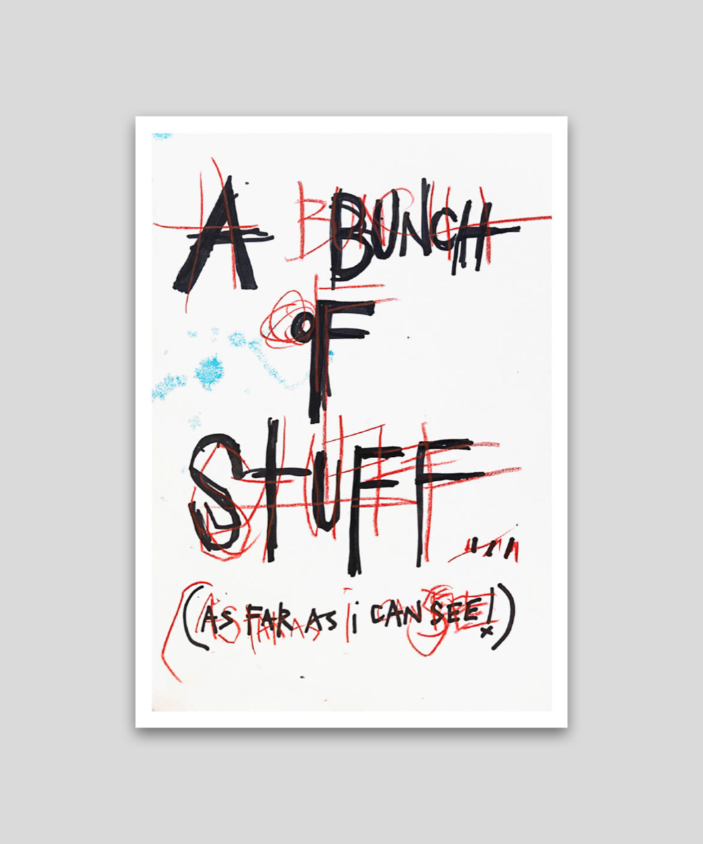 A Bunch Of Stuff - Postcard