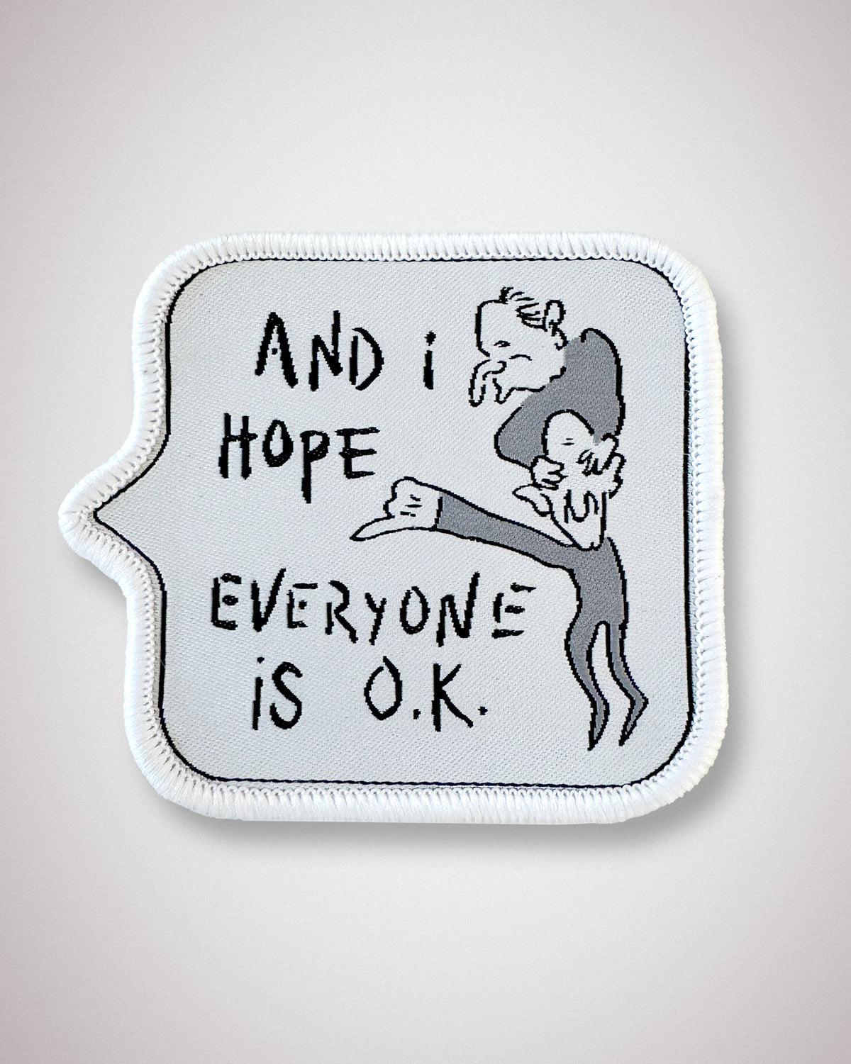 Crazy Human - Iron-on Patch