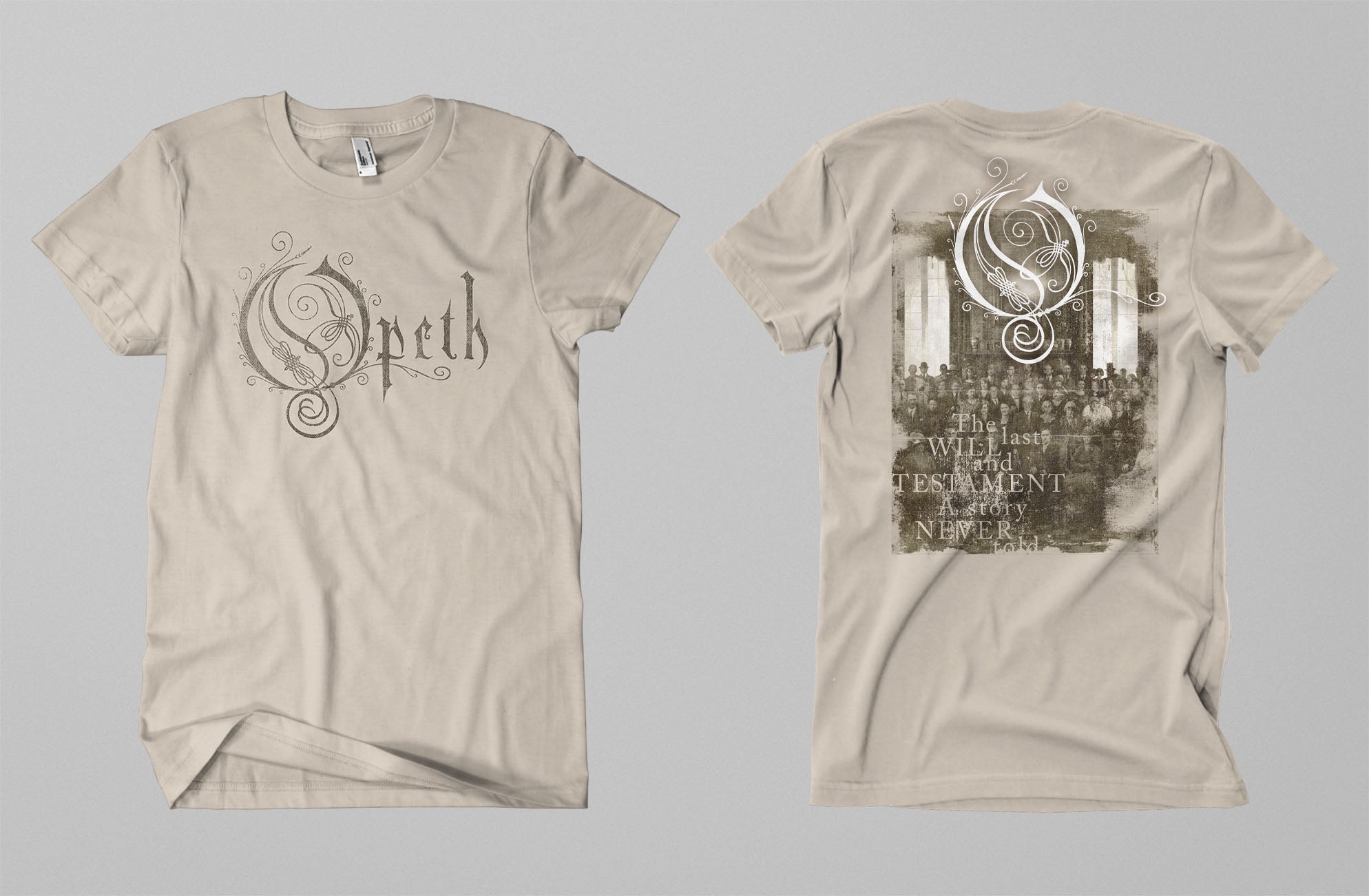 Distressed - Natural T-shirt