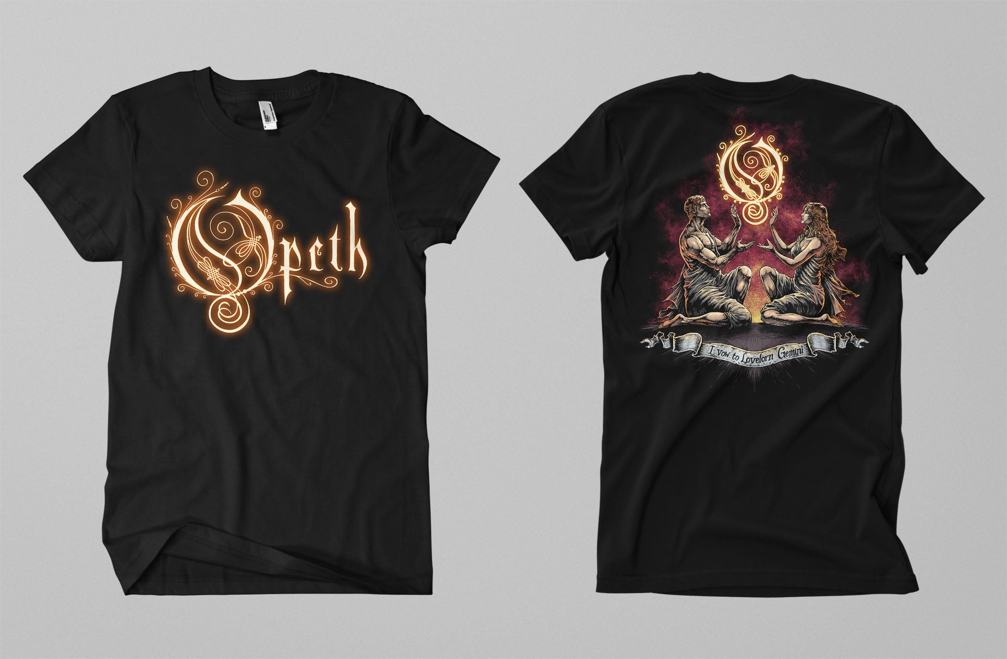 Gemini - Black T-shirt