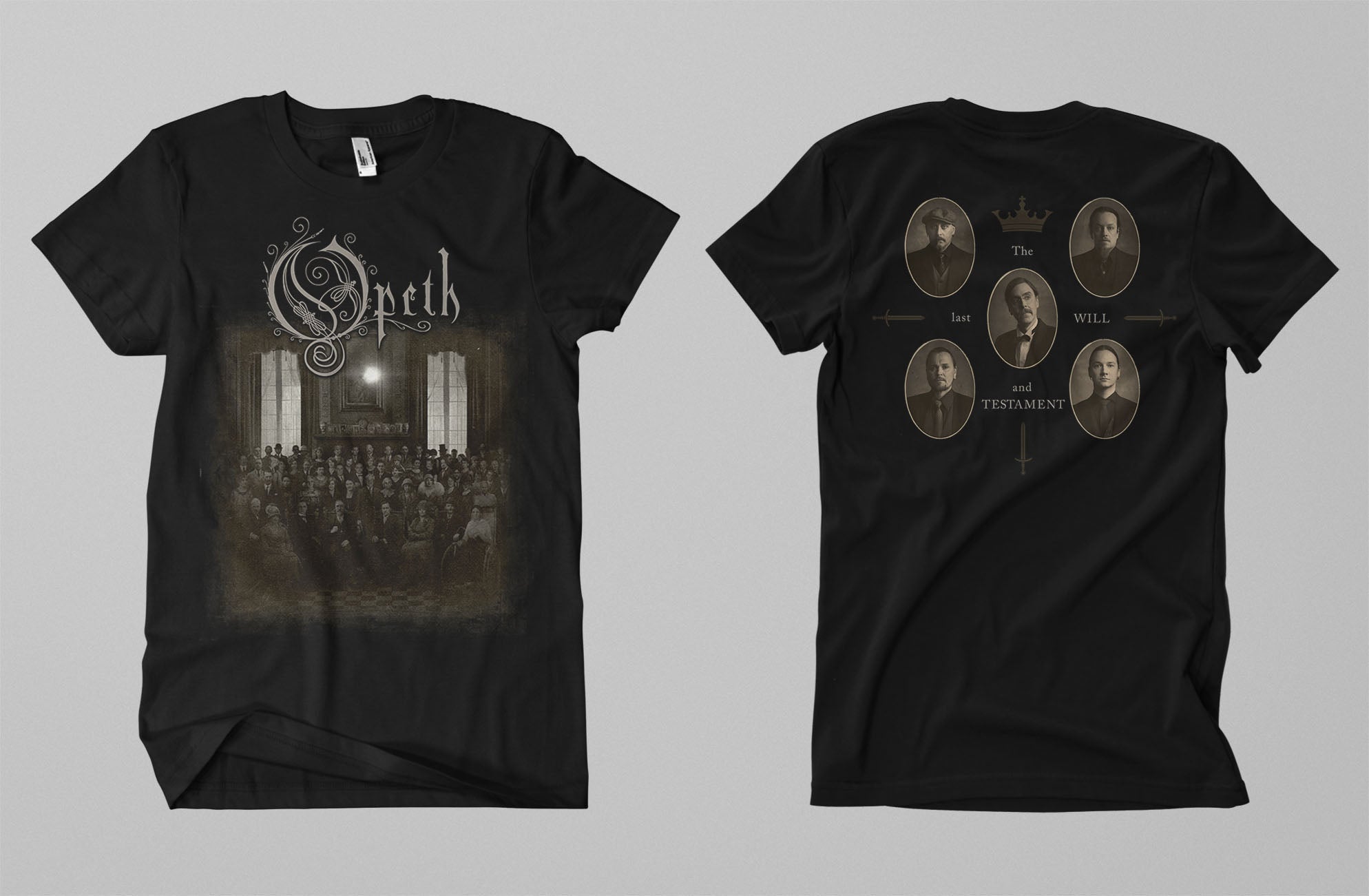 The Last Will and Testament - Black T-Shirt