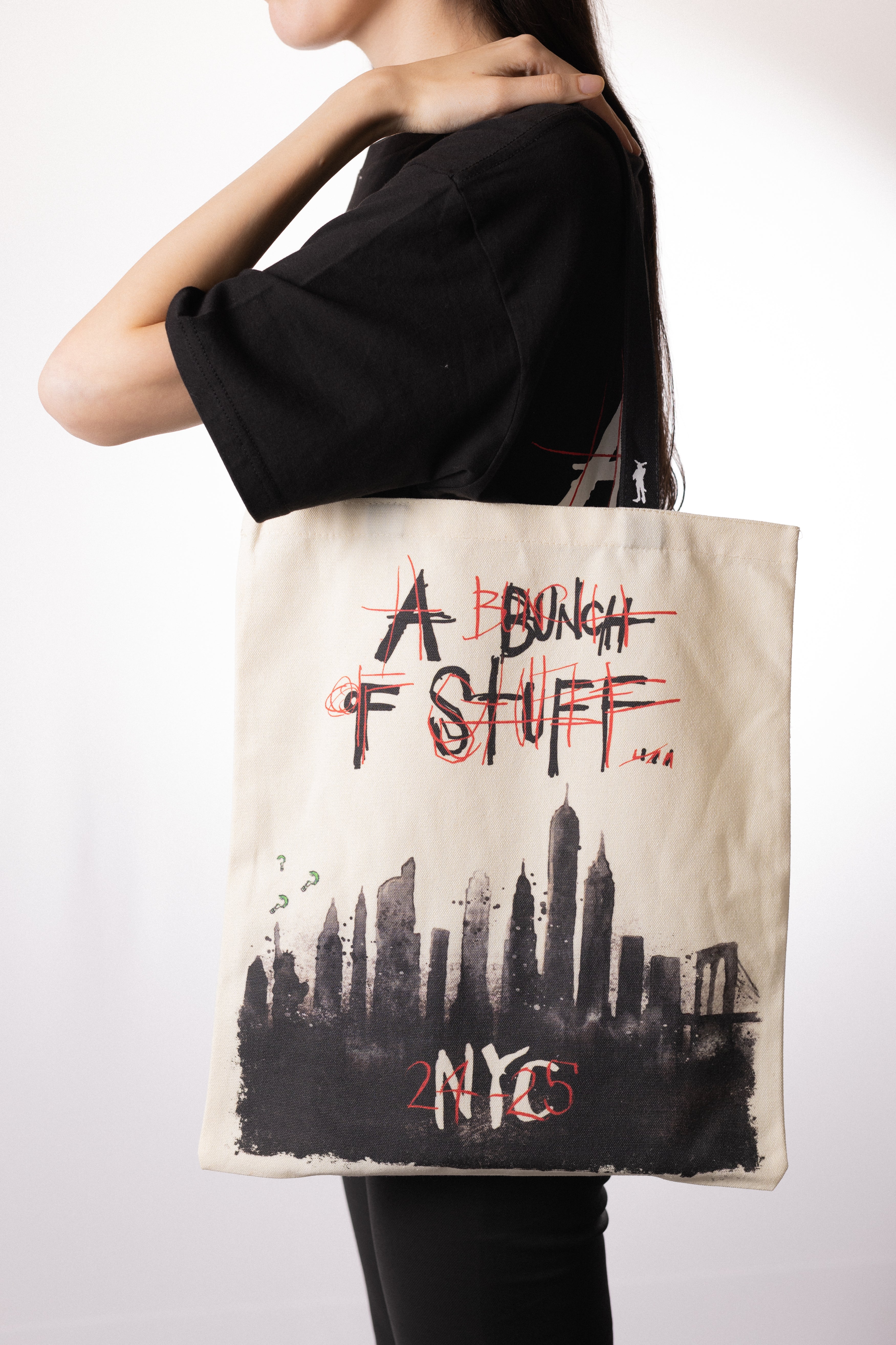 A Bunch Of Stuff Skyline - Tote Bag