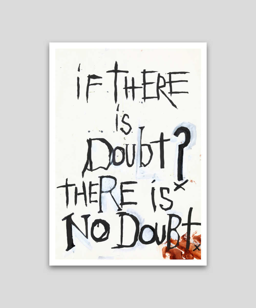 If There Is Doubt? There Is No Doubt - Postcard