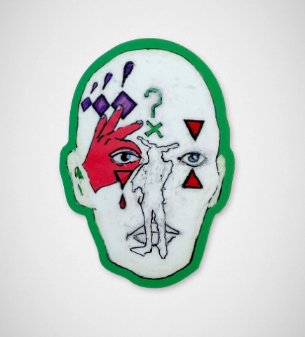 Bunnyman Man - Sticker